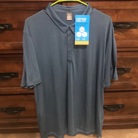 Icebreaker Merino Men’s SS Polo (New) - Picture 2 of 3